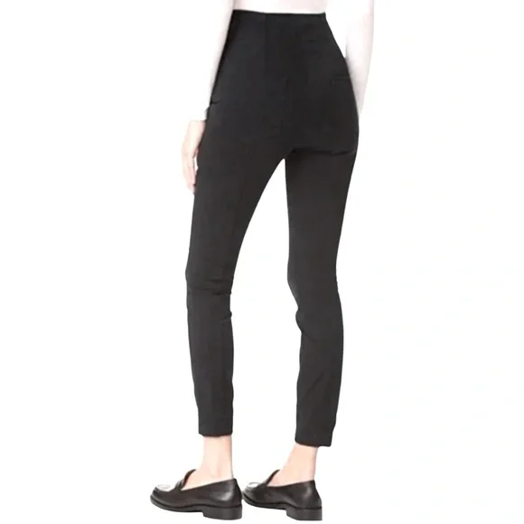 A.L.C Black Lace-Up High Rise Skinny Pants Size 4 - Picture 3 of 11